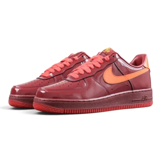 Air Force 1 Low ‘Patent Leather Dark Team Red’ 2026