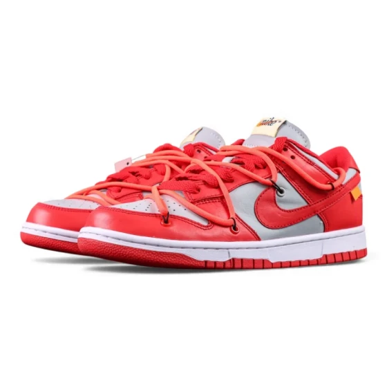 Off-White x Dunk Low ‘University Red’ 2019