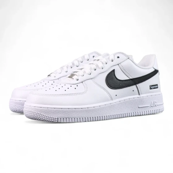 Sup x Air Force 1 Low ‘Box Logo – White Black’