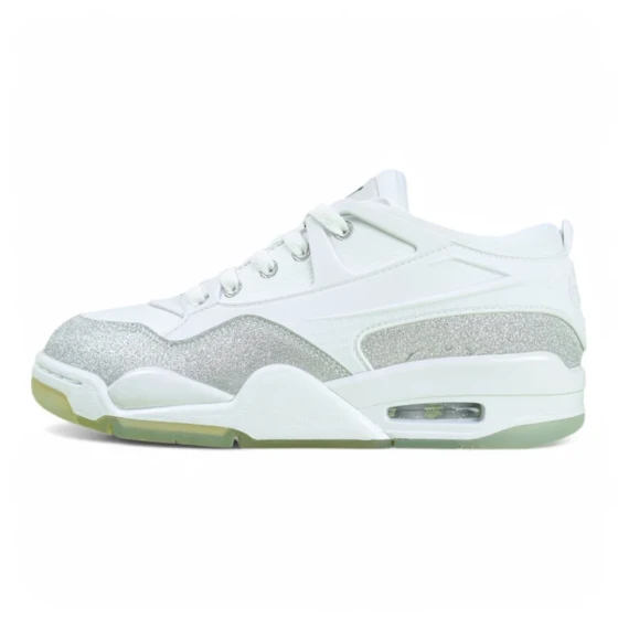 Air Jordan 4 RM ‘White Silver Glitter’