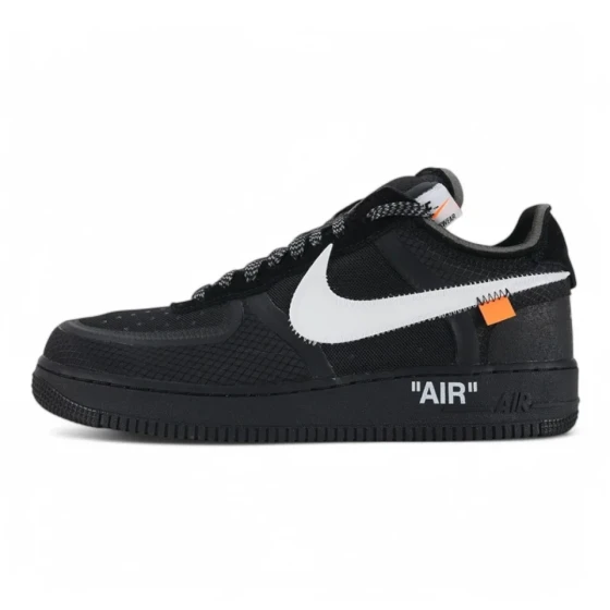 Off-White x Air Force 1 Low ‘Black’ Replica